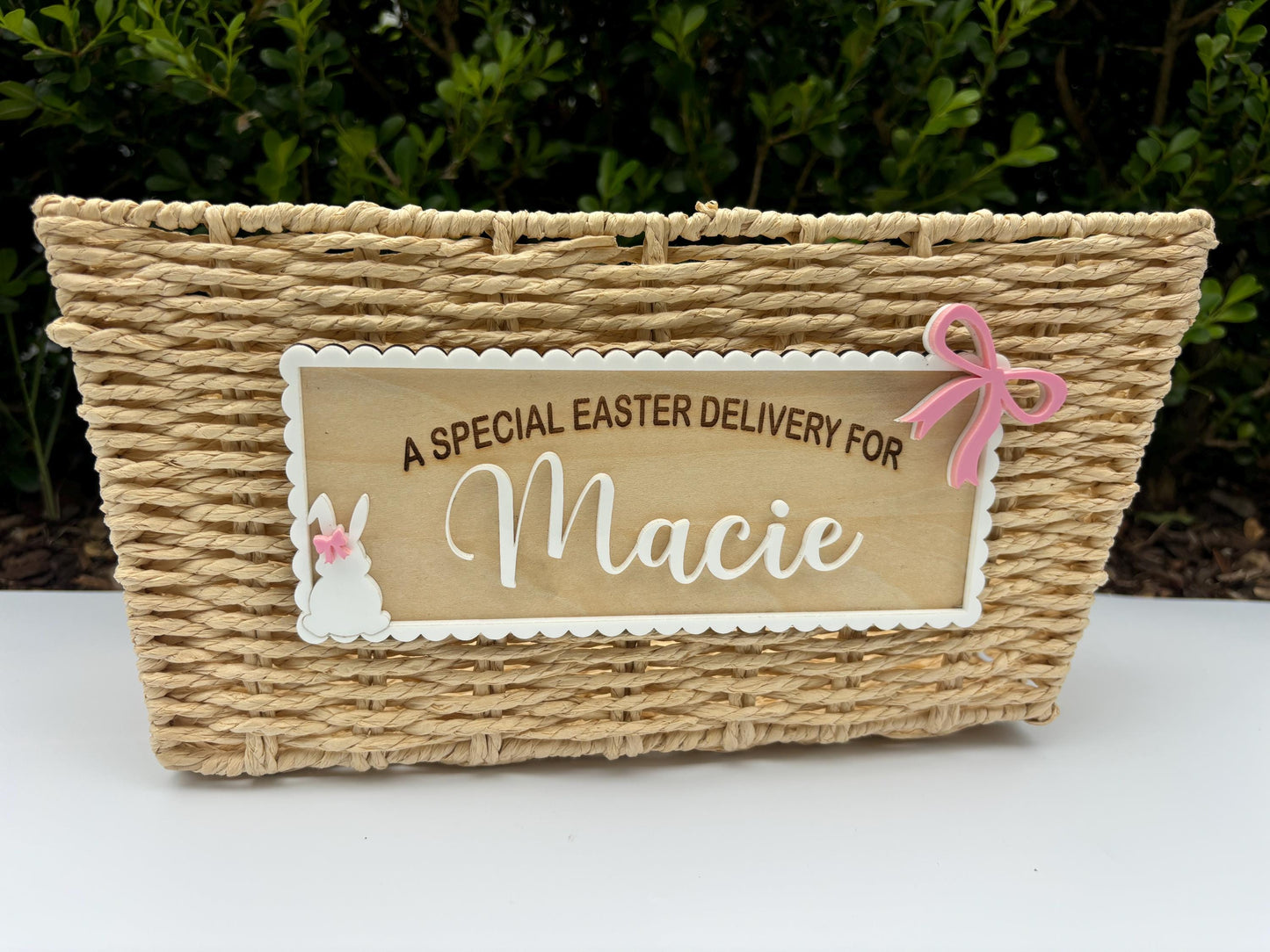 Personalised Easter basket