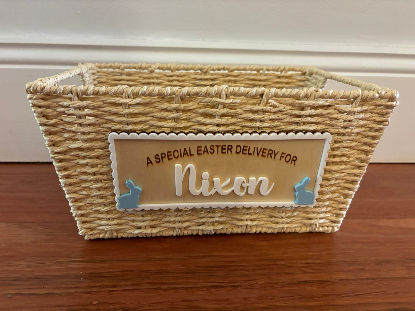 Personalised Easter basket