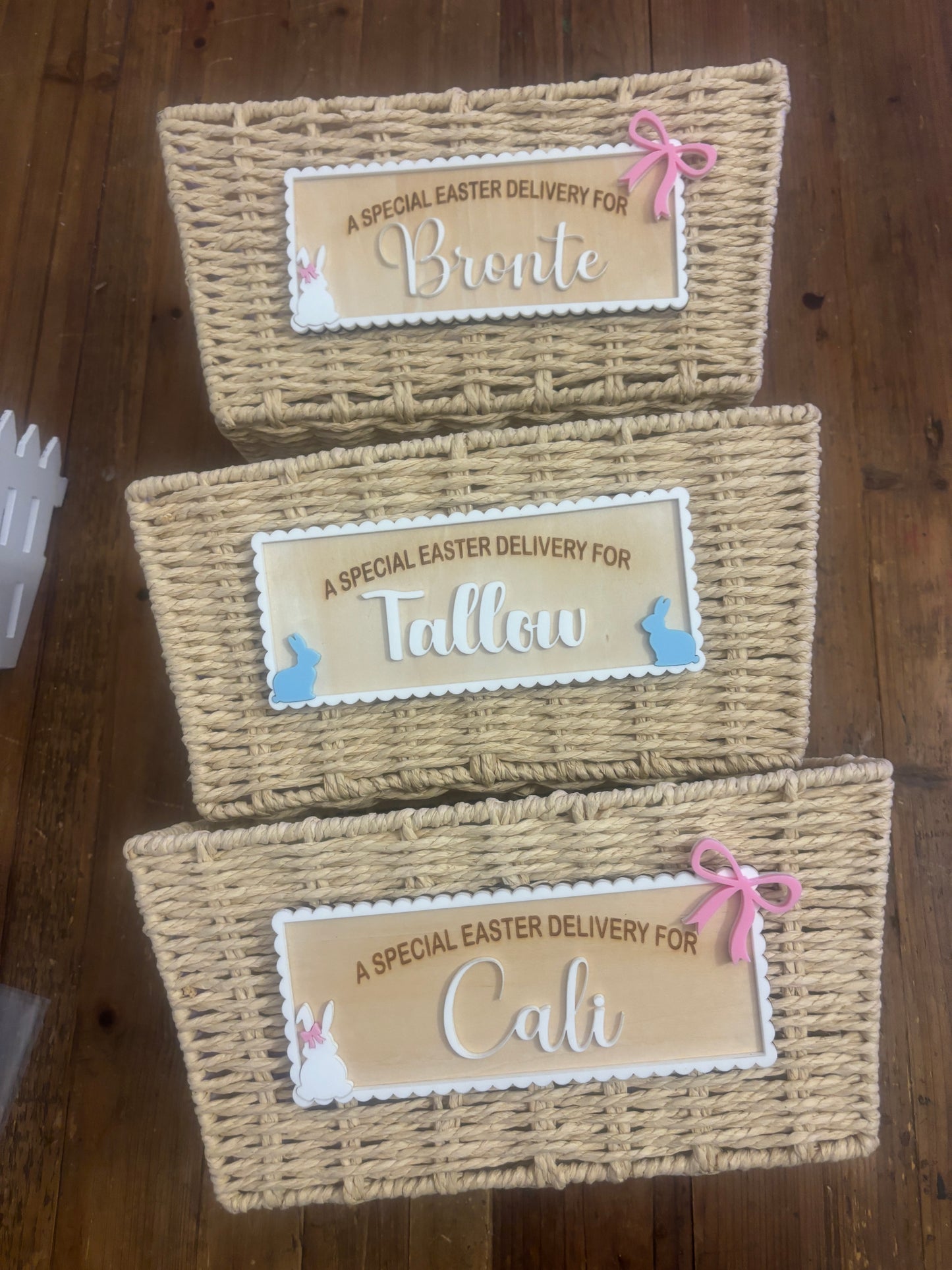Personalised Easter basket