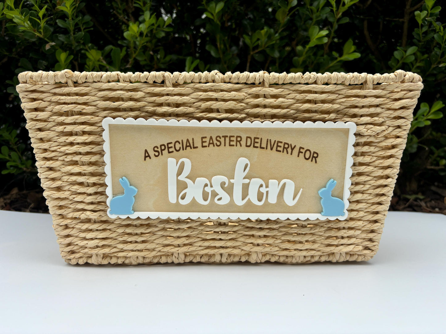 Personalised Easter basket